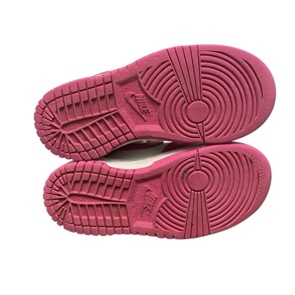 Nike Dunk Low TD Baby Fuchsia Pink Athletic Shoes Size 9C FB9107 102 - Picture 6 of 8